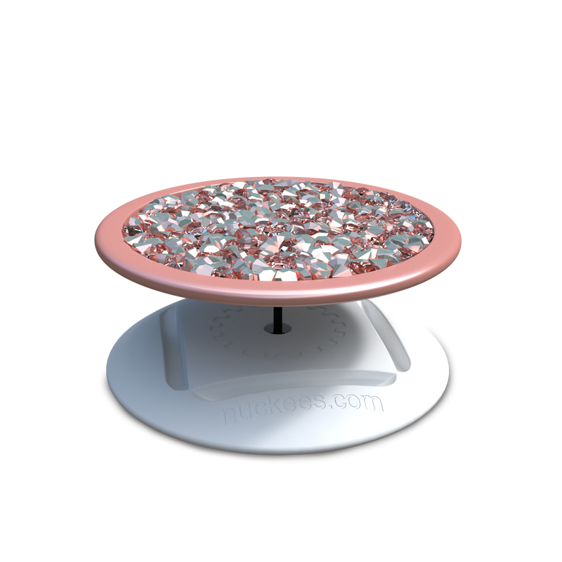 Rose Gold Diamond Cluster